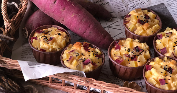 Bí quyết làm bánh muffin khoai lang thơm ngon tại nhà