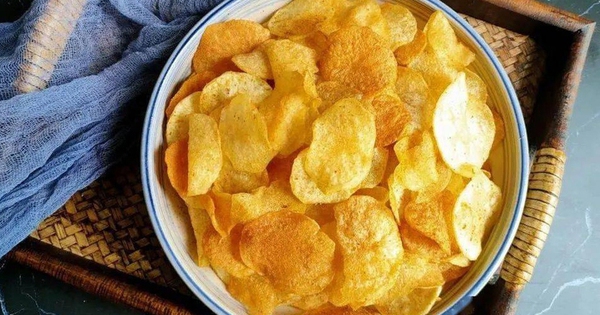 Cách làm bim bim khoai tây giòn ngon cả nhà đều mê